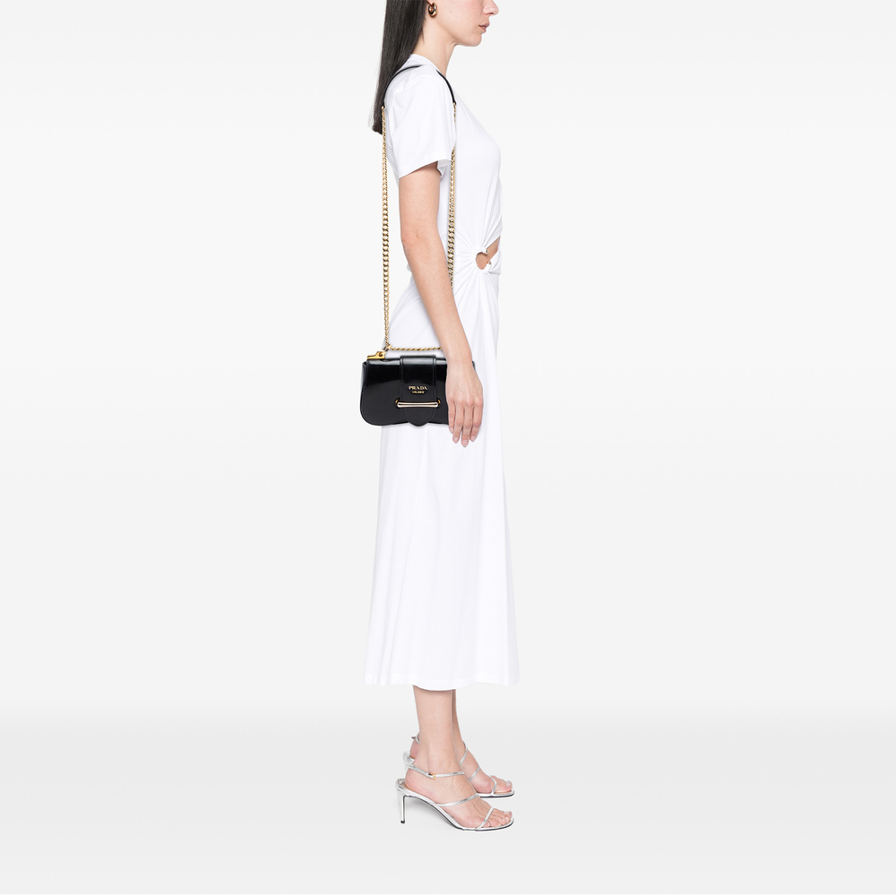 Pre-Loved Prada City Calf Sidonie Crossbody - Picture 6 of 6